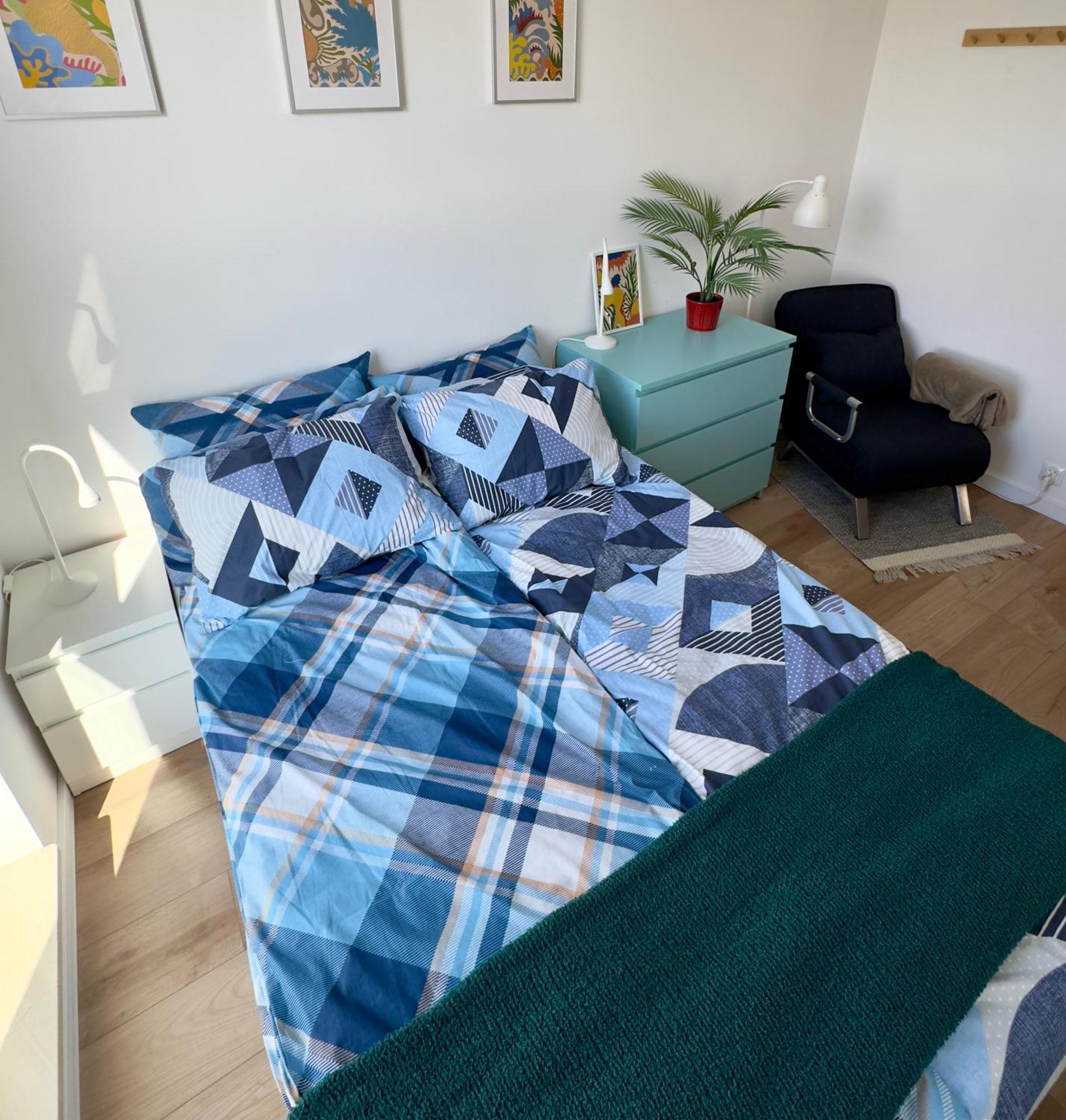 Apartment Navy Blue